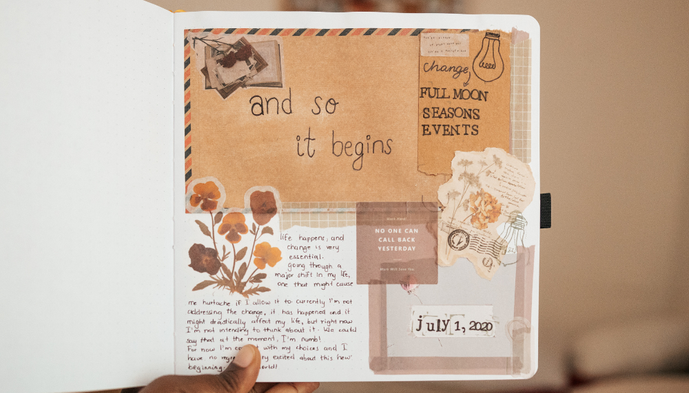 Laissez parler votre intuition et votre créativité avec notre atelier de scrapbooking